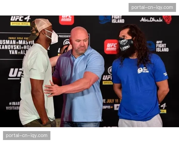 UFC格斗之夜称重现场，两位选手因推搡被各罚款合同款的20%